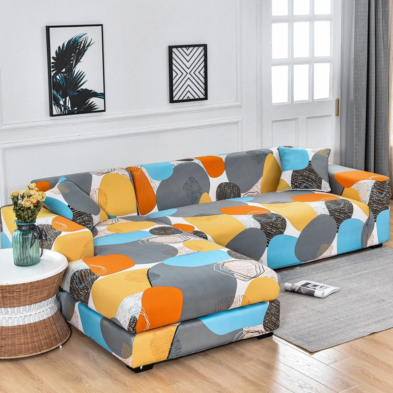 Stretch Fabric Sofa Cover – Modern Minimalist Style - Homeyviz.com