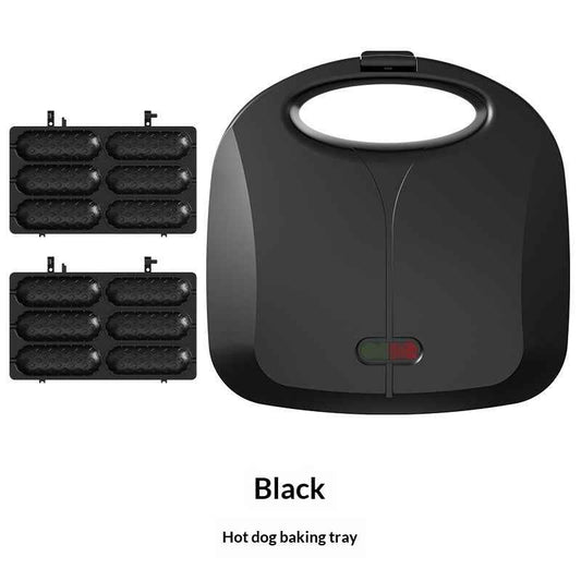 Sandwich & Breakfast Maker – Waffle, Donut, Hot Dog & Grill Plates