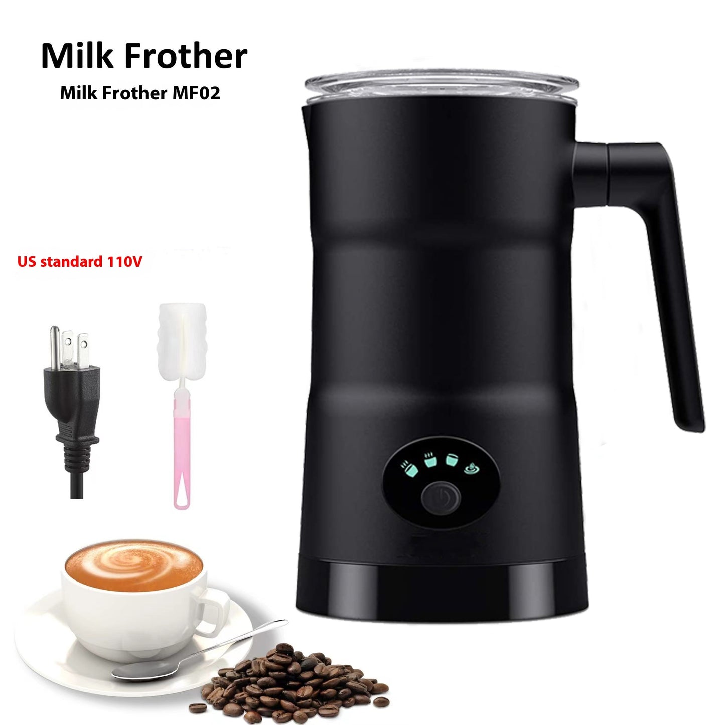 Automatic Milk Frother Electric Household Milk Frother - Homeyviz.com