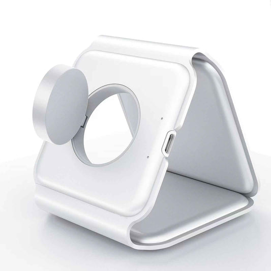 3-in-1 Magnetic Wireless Charging Stand – Foldable Phone & Device Charger