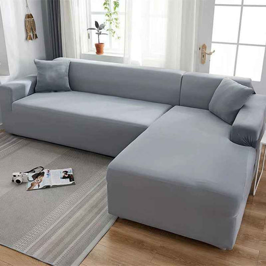 Elastic Stretch Sofa Slipcover – Universal Fit - Homeyviz.com