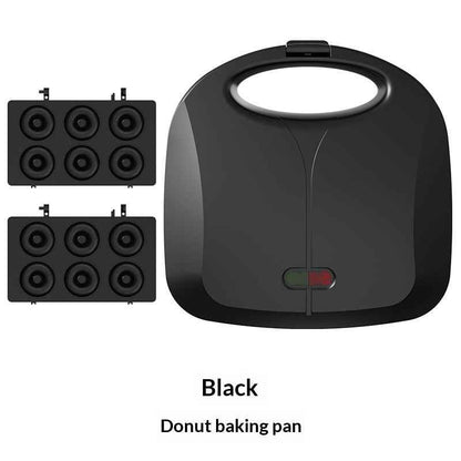 Sandwich & Breakfast Maker – Waffle, Donut, Hot Dog & Grill Plates