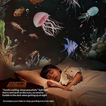 Wireless LED Sunset Wall Lamp – Magnetic Rechargeable Ambient Light