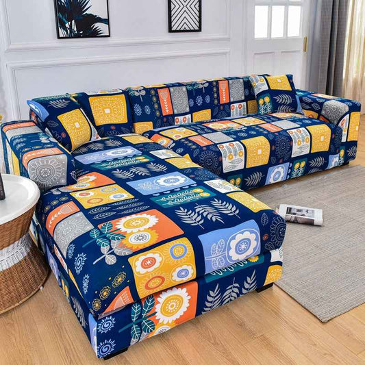 Stretch Fabric Sofa Cover – Modern Minimalist Style - Homeyviz.com