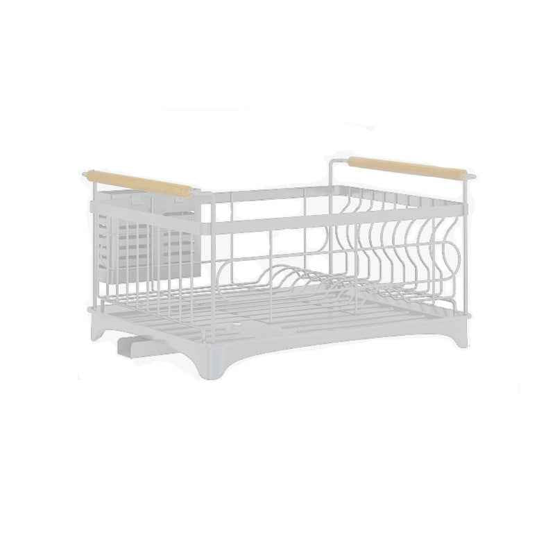 Stainless Steel Dish Drying Rack & Cup Drainer Organizer - Homeyviz.com
