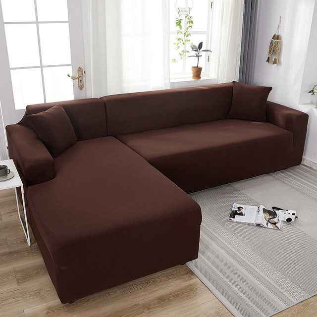Elastic Stretch Sofa Slipcover – Universal Fit - Homeyviz.com