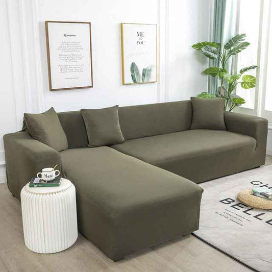 Elastic Stretch Sofa Slipcover – Universal Fit - Homeyviz.com