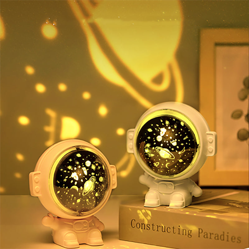 Astronaut Galaxy Projector - Nebula Starry Night Light | Aesthetic Ambient Lighting - Homeyviz.com