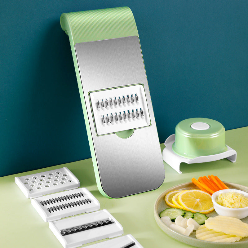 6-in-1 Vegetable Chopper Pro - Precision Slicer & Dicer | Multifunctional Vegetable Chopper - Homeyviz.com
