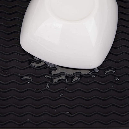 Silicone Dish Drying Mat – Heat Resistant, Non-Slip - Homeyviz.com