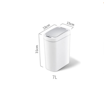 Waterproof Smart Sensor Trash Can with Auto Lid - Homeyviz.com