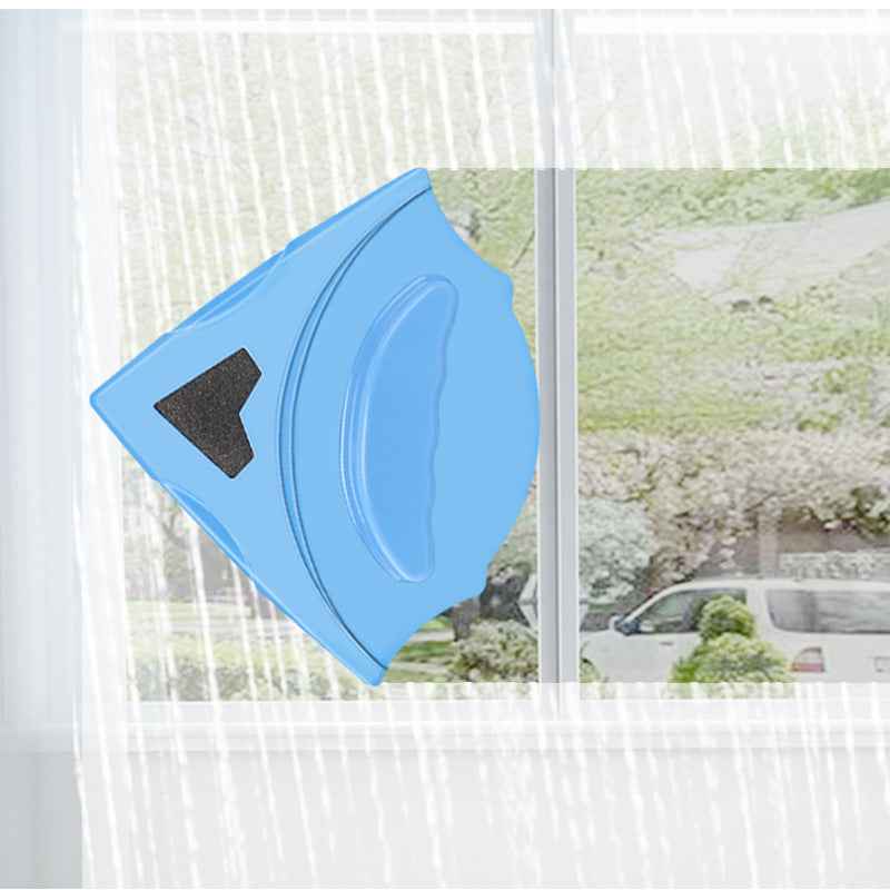 High-Rise Magnetic Double-Sided Window Cleaner - Homeyviz.com