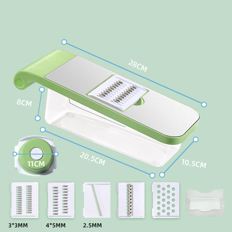 6-in-1 Vegetable Chopper Pro - Precision Slicer & Dicer | Multifunctional Vegetable Chopper - Homeyviz.com