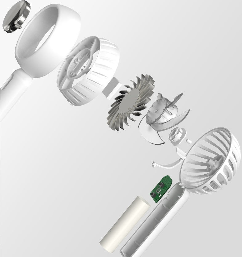 Mini Portable Air Conditioner Fan – Semiconductor Cooling, USB Rechargeable