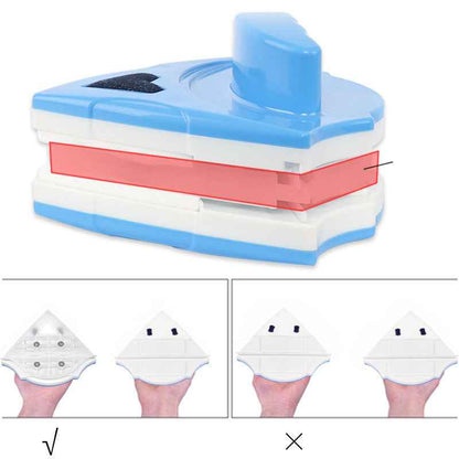 High-Rise Magnetic Double-Sided Window Cleaner - Homeyviz.com