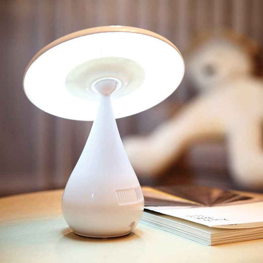 Mushroom Air Purifier Table Lamp – Negative Ion LED Desk Light