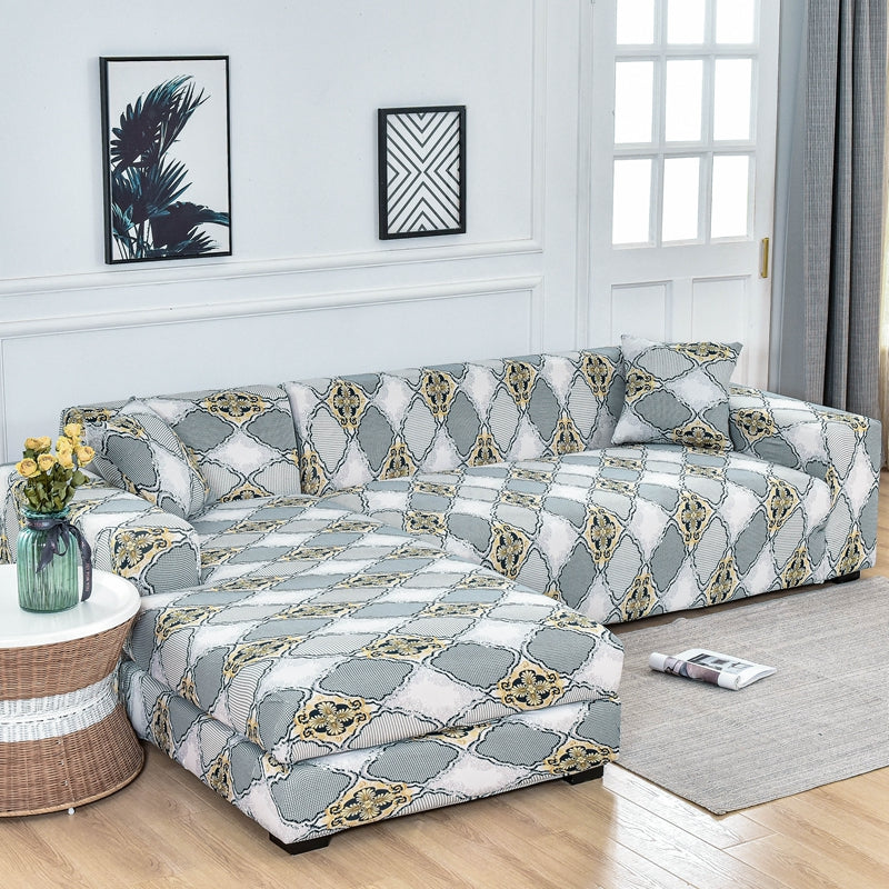 Stretch Fabric Sofa Cover – Modern Minimalist Style - Homeyviz.com