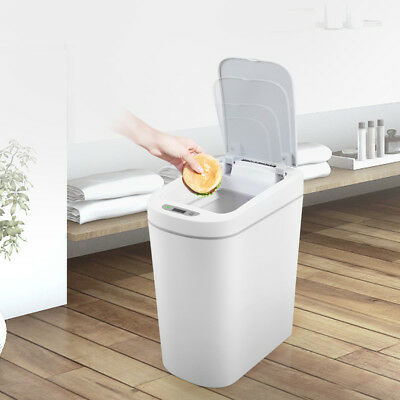 Waterproof Smart Sensor Trash Can with Auto Lid - Homeyviz.com