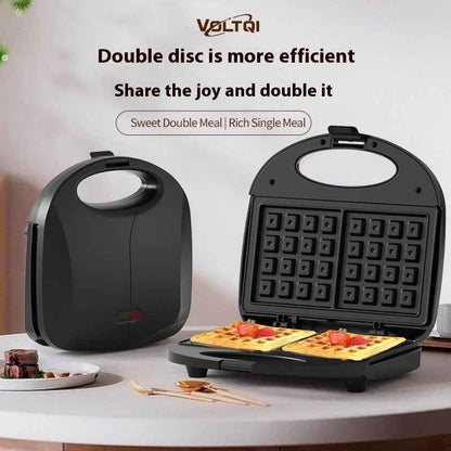 Sandwich & Breakfast Maker – Waffle, Donut, Hot Dog & Grill Plates