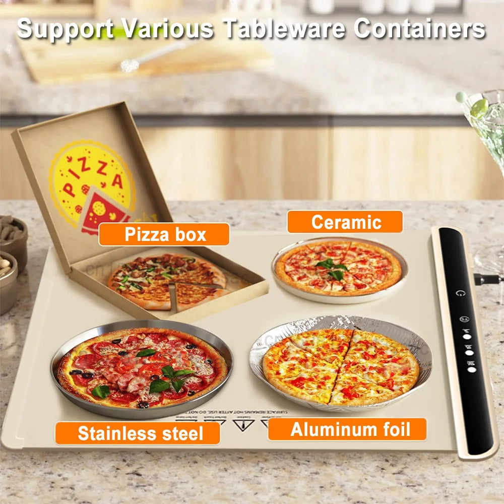 Smart Foldable Food Warming Mat | Electric Food Warming Mat - Homeyviz.com