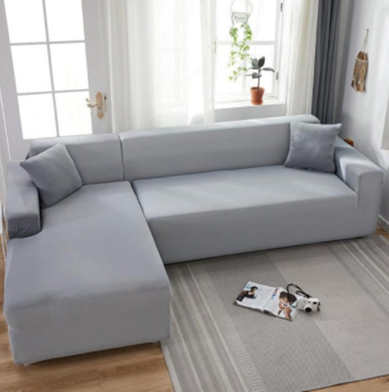 Elastic Stretch Sofa Slipcover – Universal Fit - Homeyviz.com