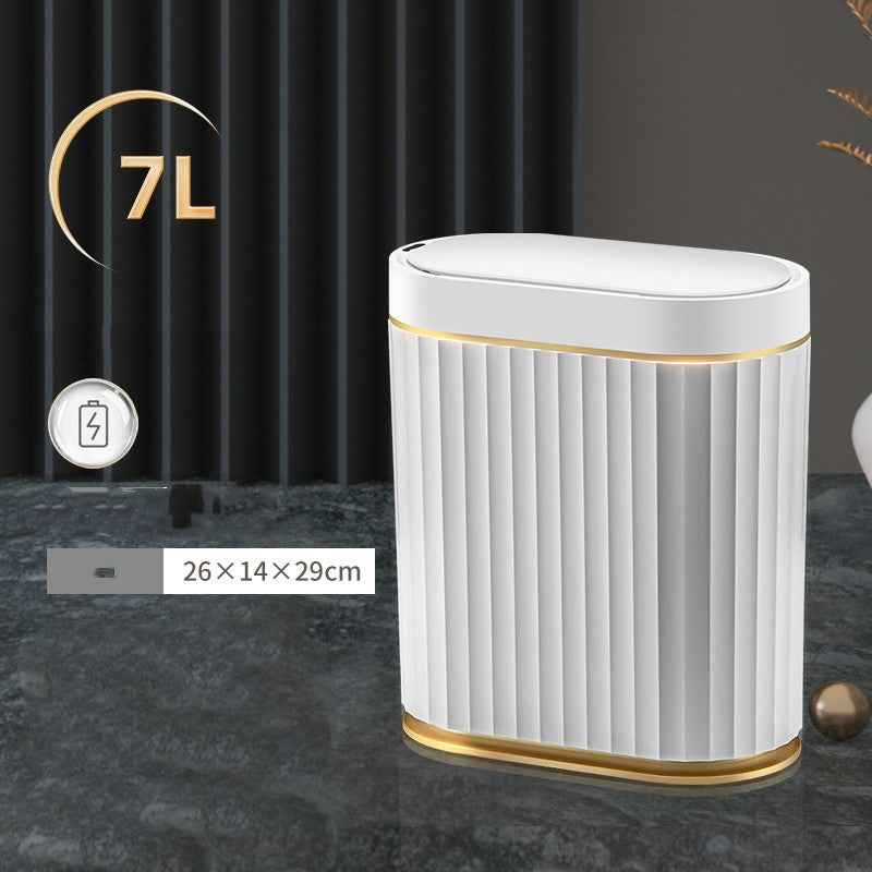 Electric Smart Sensor Trash Can For Toilet - Homeyviz.com