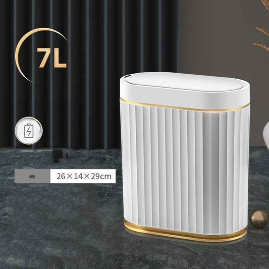 Electric Smart Sensor Trash Can For Toilet - Homeyviz.com