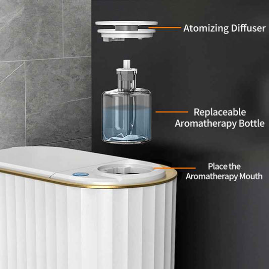 Electric Smart Sensor Trash Can For Toilet - Homeyviz.com