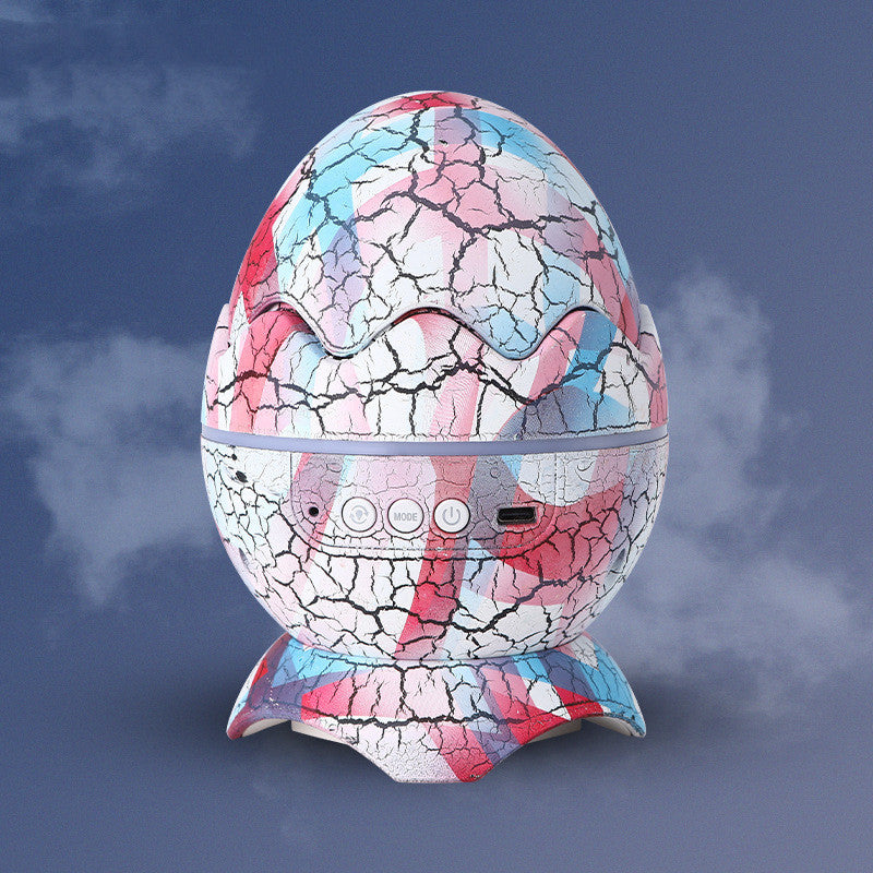 Dinosaur Egg Galaxy Projector – Bluetooth Speaker & Star Night Light