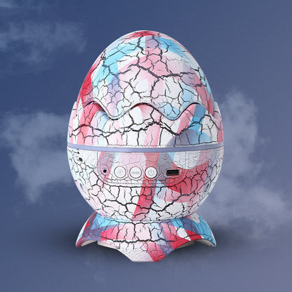 Dinosaur Egg Galaxy Projector – Bluetooth Speaker & Star Night Light