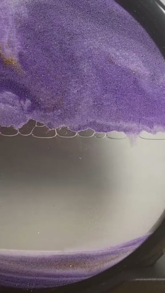 3D Moving Sand Art Glass - Dynamic Deep Sea Sandscape